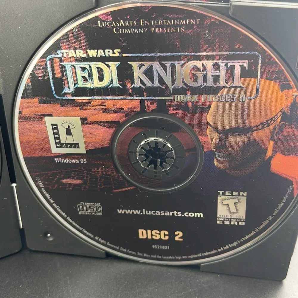 Lucas Arts Entertainment Company Star Wars PC Game Set 1997 - 5 Disc Set